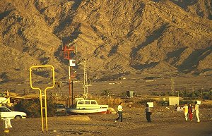 Eilat, Grenze zu Jordanien