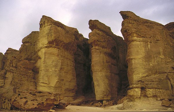 Wüste Negev: Salomon's Säulen