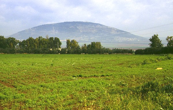 Der Berg Tabor in Israel