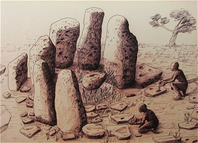 Steinkreis in Atlit-Yam