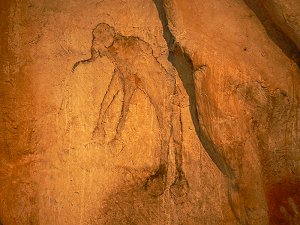 Steinzeitliche Höhlenmalereien