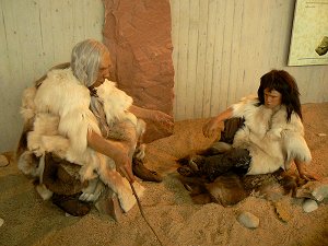 Neandertaler - Darstellung der Lebensweise