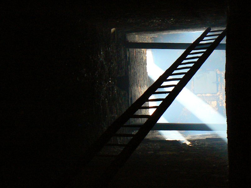 Mittelalterlicher Küchenkamin