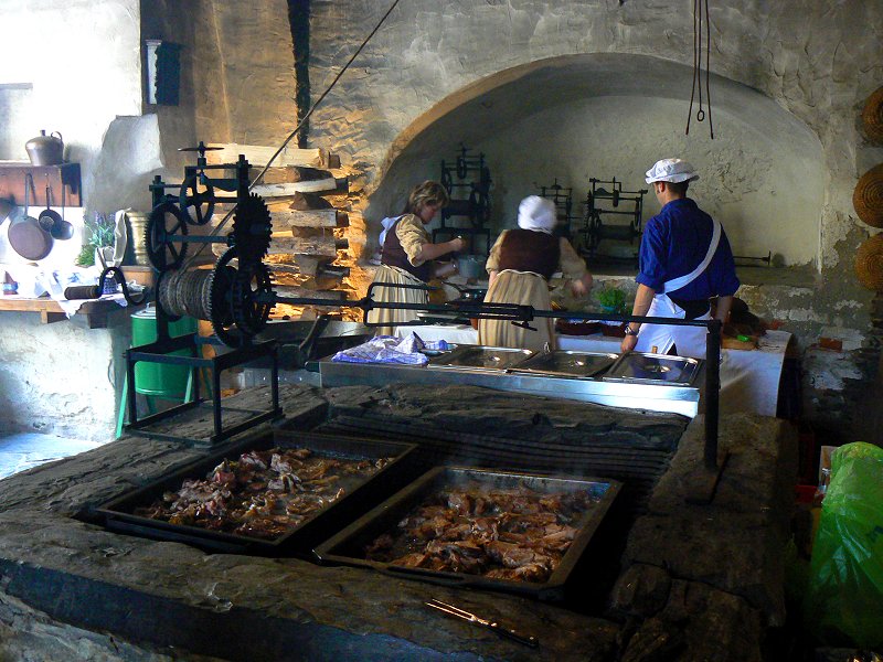 Mittelalterliche Küche