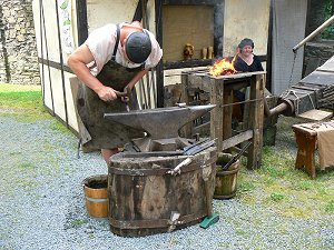 Mittelalterlicher Schmied