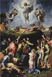 Die Verklärung Christi von Raphael (Transfiguration)