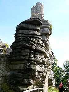 Burgruine Weißenstein im Steinwald
