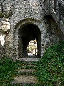 Eingang zum Wohnbereich