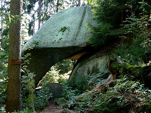 Am Kiebitzstein im Steinwald