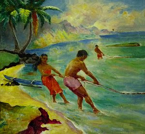 Fischen auf Hawaii