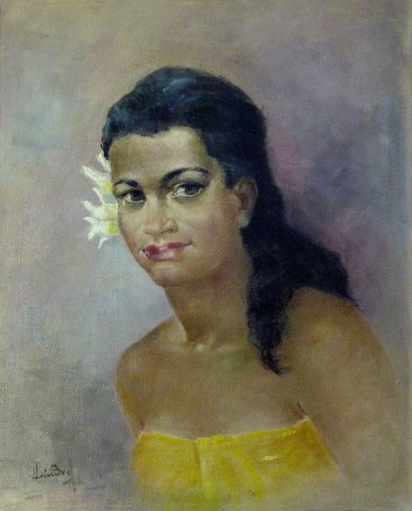 Portrait einer Hawaiianerin