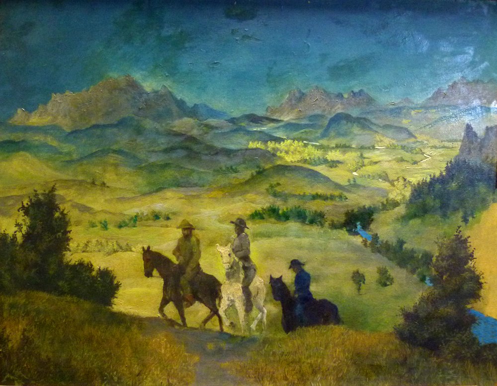 Reiter in der Landschaft